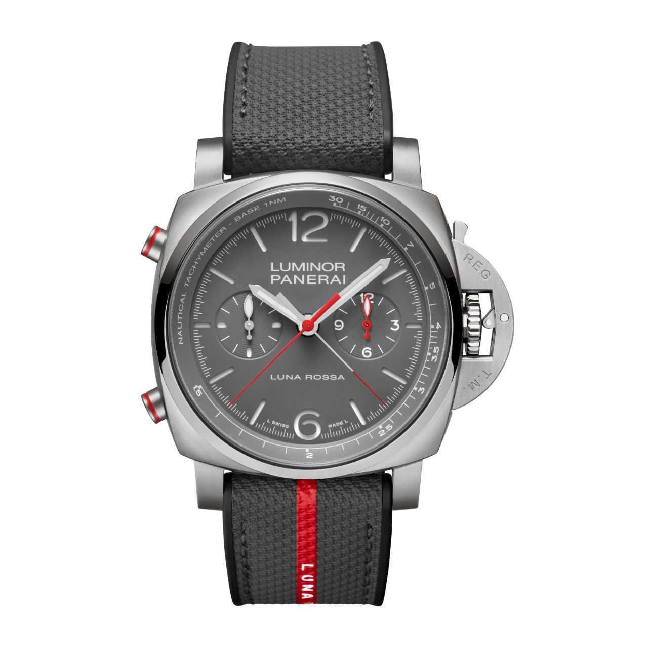 ルミノール クロノ フライバック ルナ・ロッサ チタニオ BY PANERAI ルミノール クロノ フライバック ルナ・ロッサ チタニオ バイ パネライ