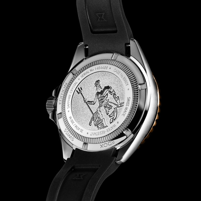 EDOX ネプチュニアン グランデ リザーブ デイト オートマティック 80801-3NRCA-NIR