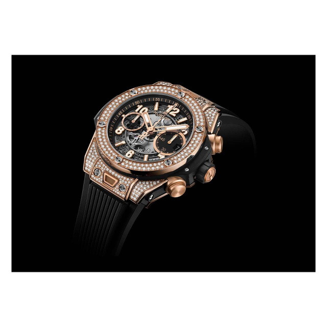 HUBLOT ビッグ・バン ウニコ キングゴールド パヴェ 441.OX.1181.RX.1704