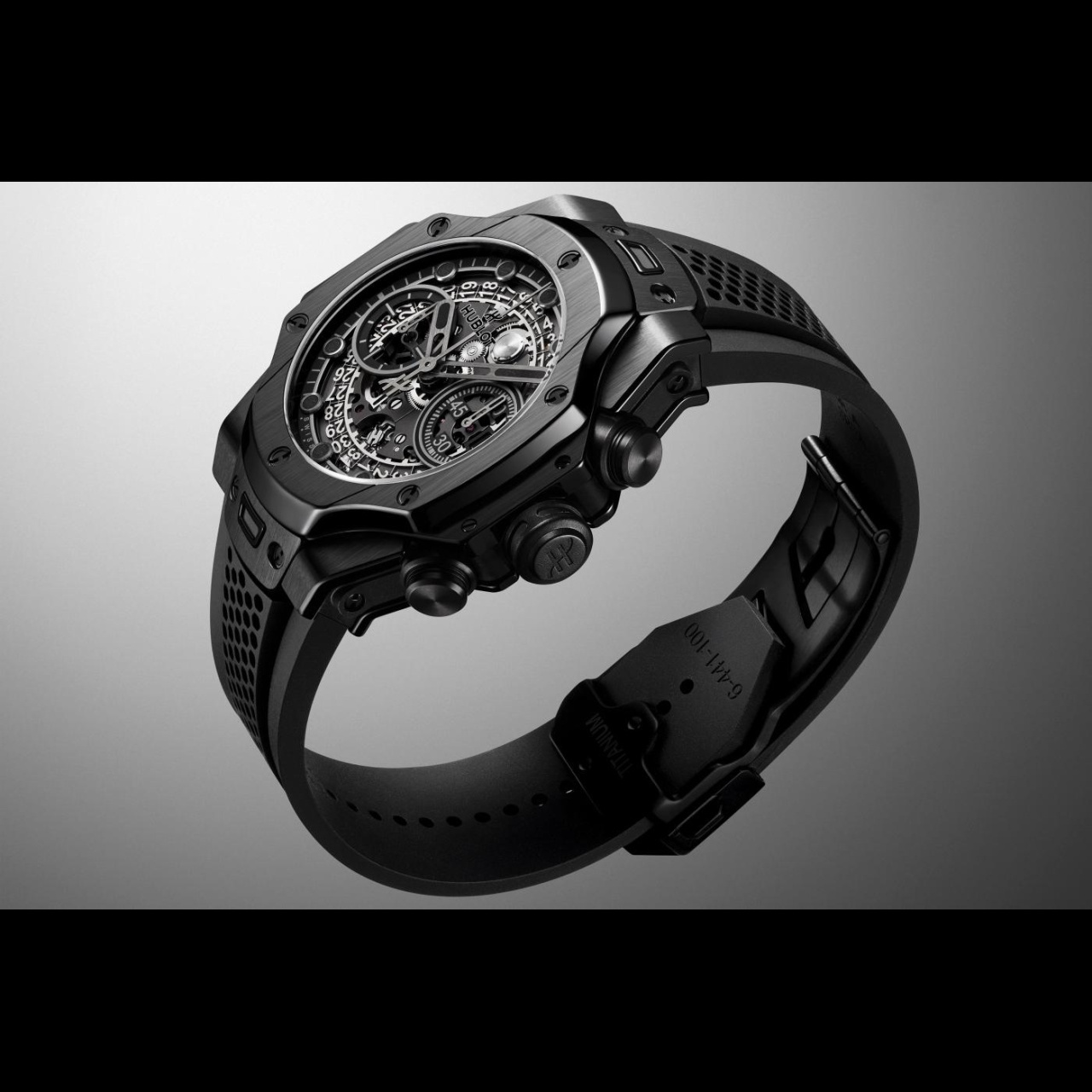 ビッグ・バン ウニコ SR_A BY サミュエル・ロス オールブラック 441.CX