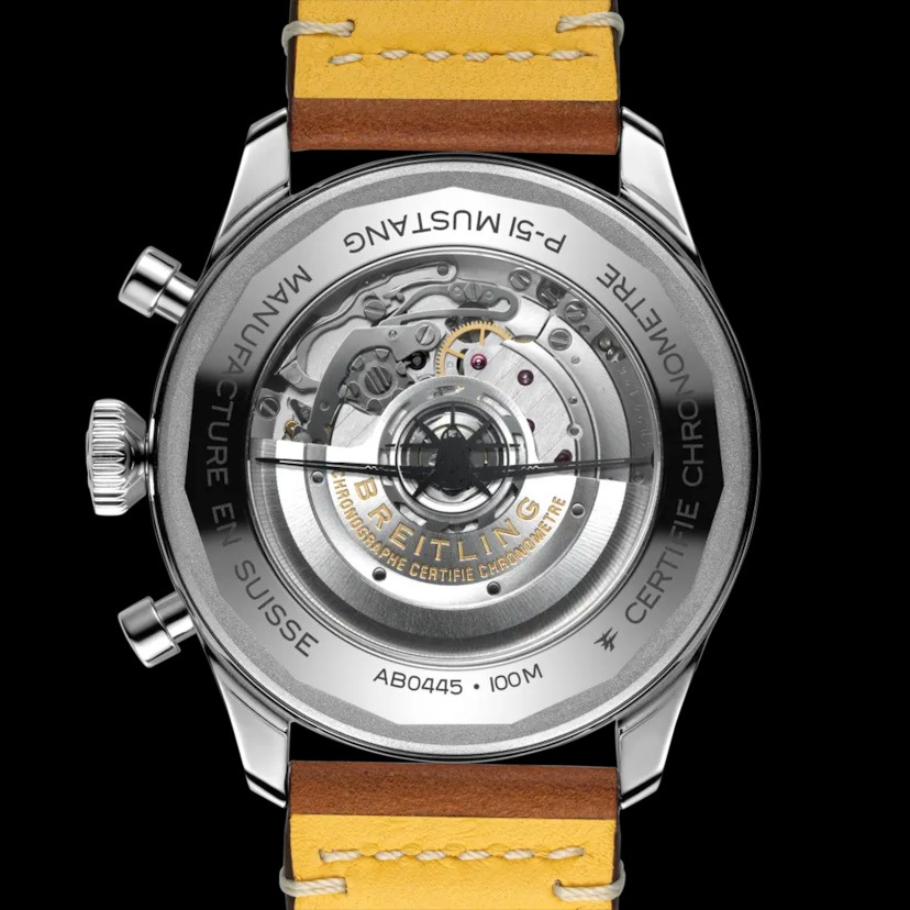 BREITLING スーパー アヴィ B04 クロノグラフ GMT 46 P-51 マスタング AB04453A1B1X1