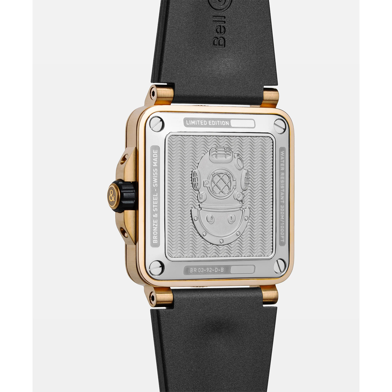 Bell & Ross BR-03 ダイバー ブラック ブロンズ BR03A-D-BL-BR/SRB