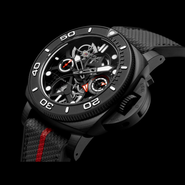PANERAI サブマーシブル トゥールビヨン GMT ルナ・ロッサ エクスペリエンス エディション PAM01405
