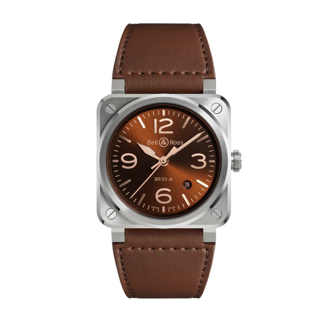 Bell & Ross BR 03 ゴールデンヘリテージ BR03A-GH-ST/SCA