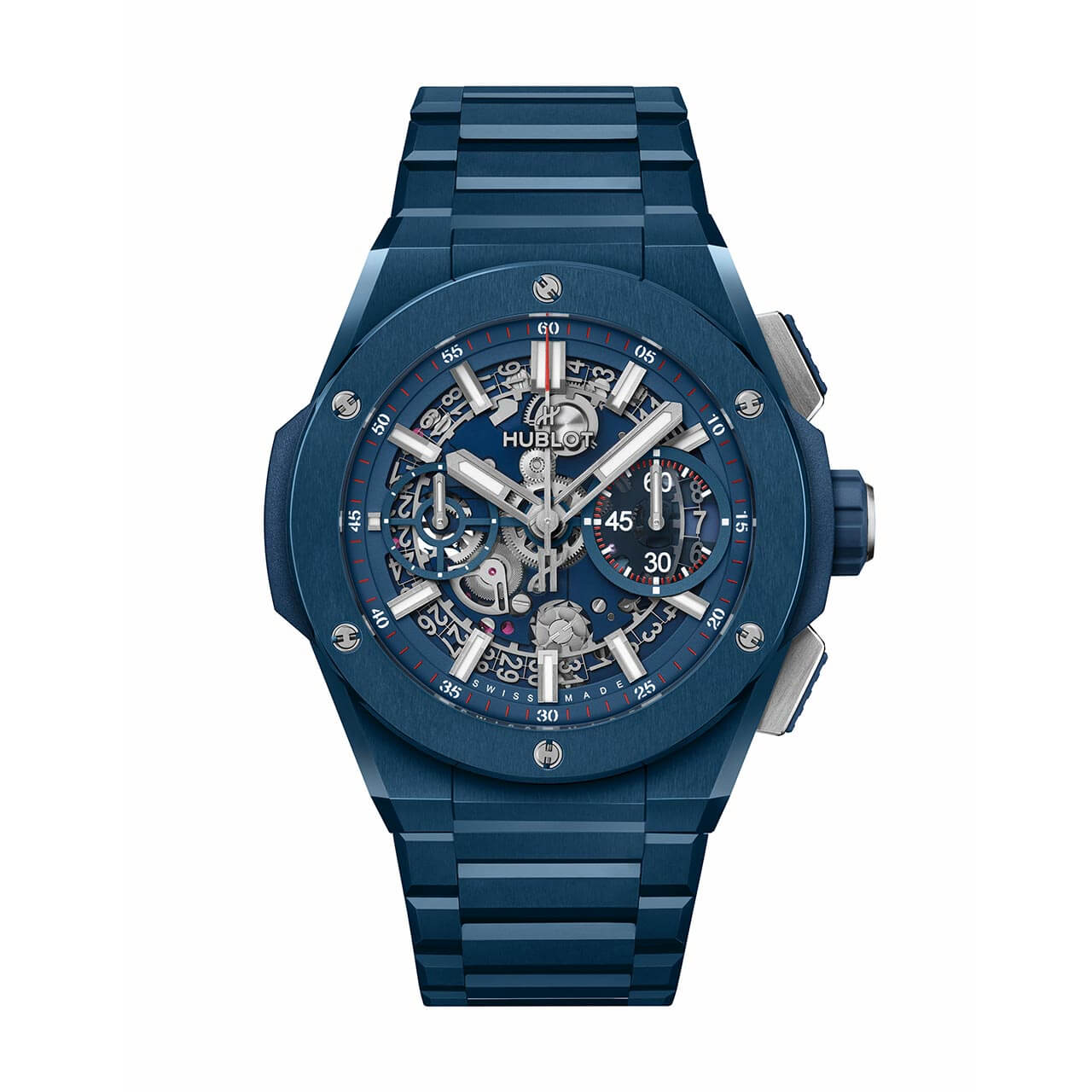 HUBLOT ビッグ・バン インテグレーテッド ブルーセラミック 451.EX.5123.EX