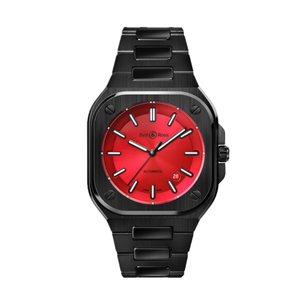 BR-05 レッド ブラック セラミック BY Bell & Ross BR-05 レッド ブラック セラミック ベル&ロス