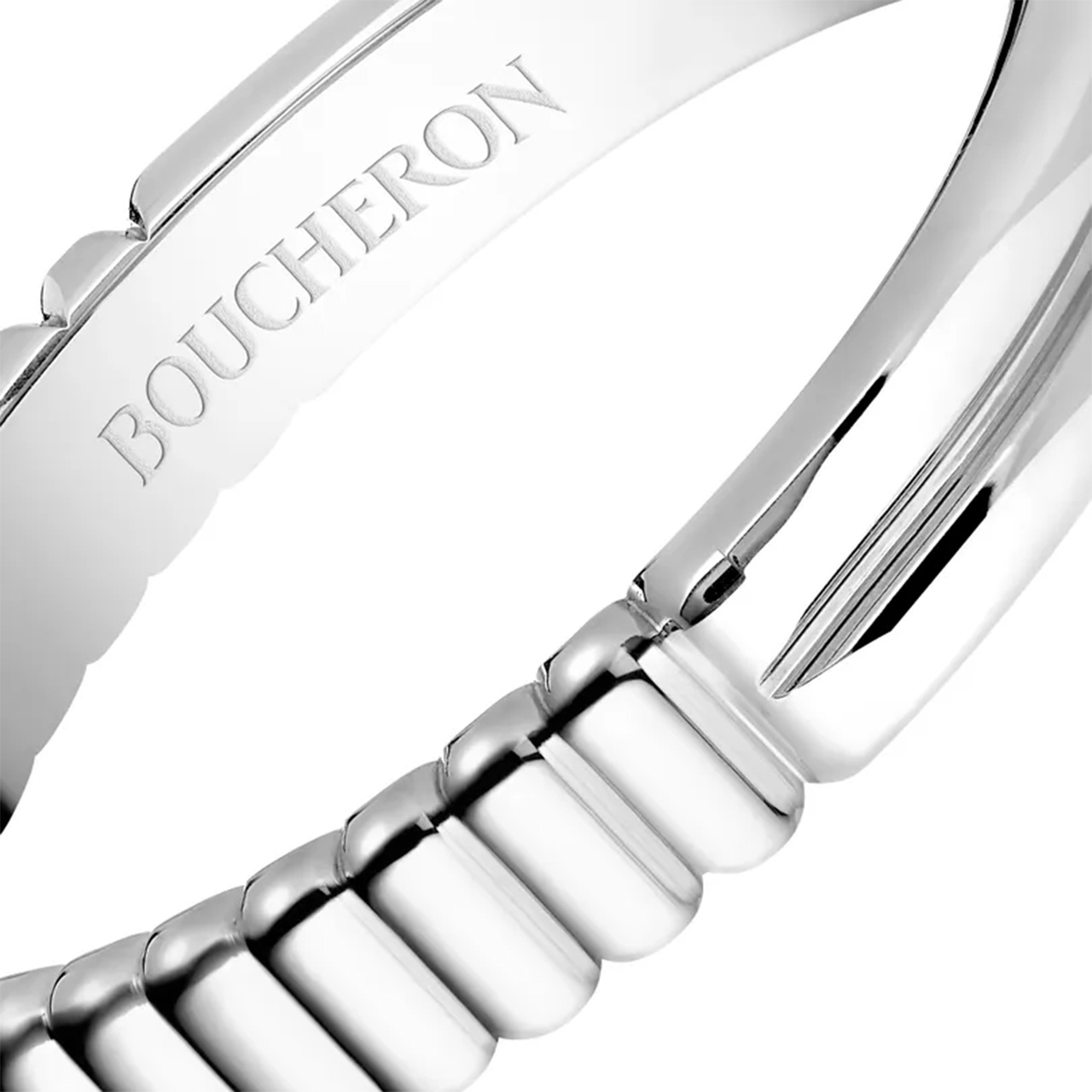 BOUCHERON キャトル ラディアント グログラン・ゴドロン リング JAL00312