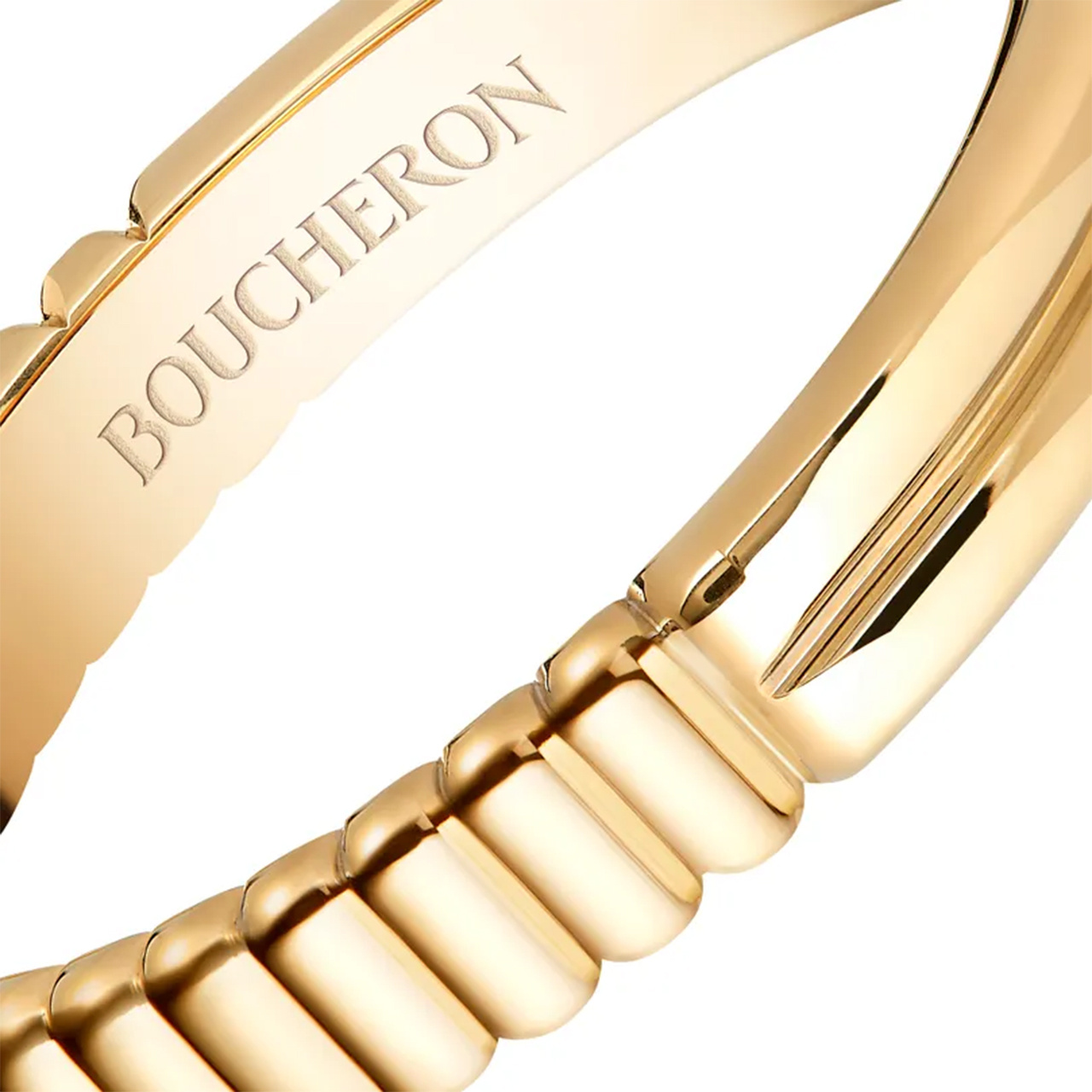 BOUCHERON キャトル ラディアント グログラン・ゴドロン リング JAL00311