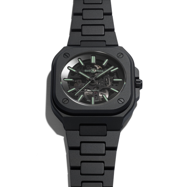 Bell & Ross BR 05 スケルトン ブラック ラム セラミック BR05A-BLM-SKCE/SCE