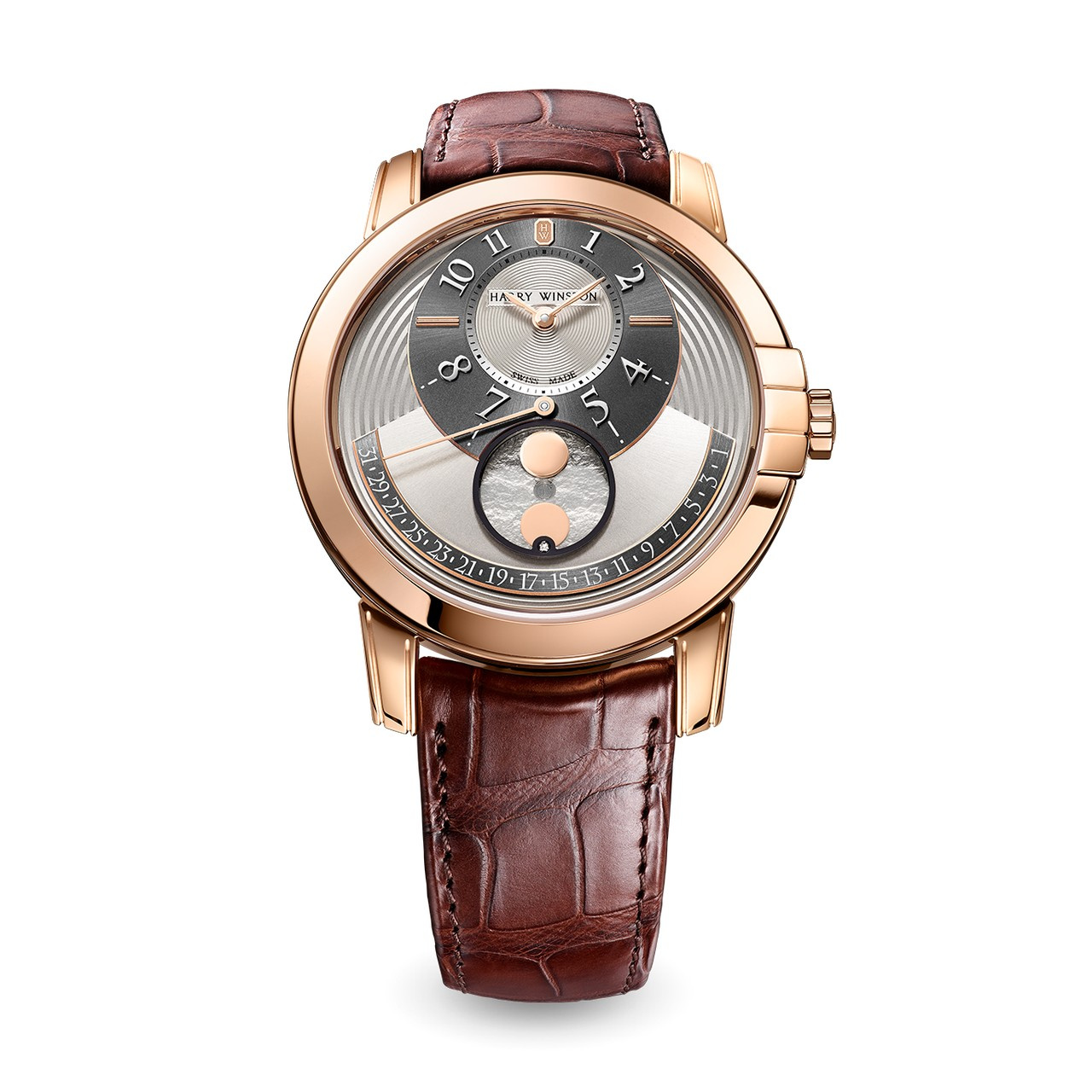 HARRY WINSTON ミッドナイト ムーンフェイズ オートマティック 42mm MIDAMP42RR001