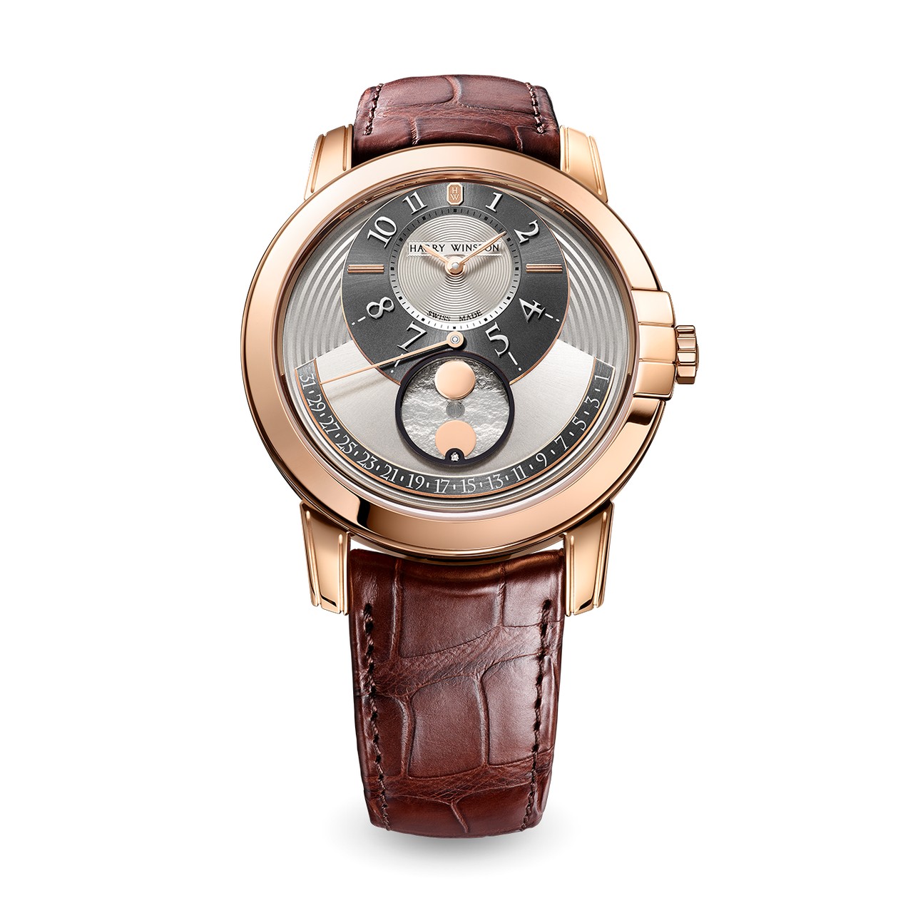 ミッドナイト ムーンフェイズ オートマティック 42mm BY HARRY WINSTON ミッドナイト ムーンフェイズ オートマティック 42mm バイ ハリー・ウィンストン