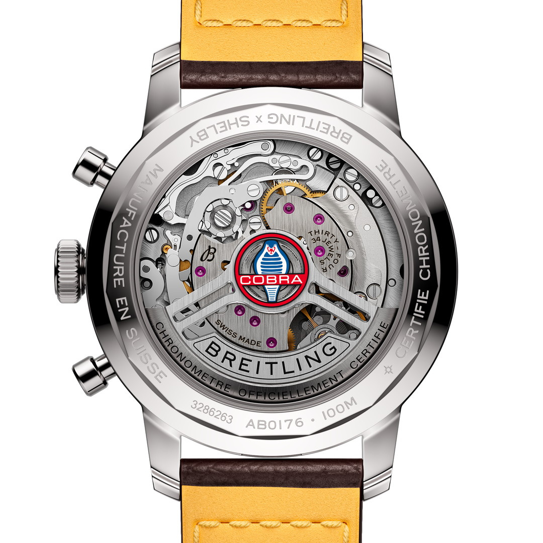 トップタイム B01 シェルビー コブラ AB01763A1C1X1｜BREITLING