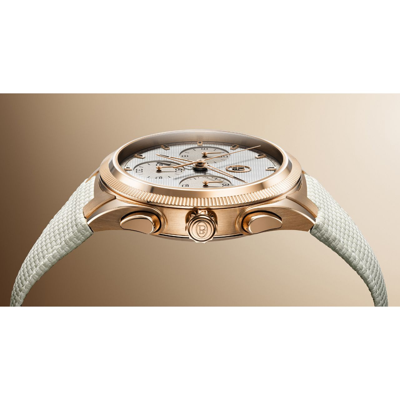 PARMIGIANI FLEURIER トンダ PF スポーツ クロノグラフ ノーデイト ローズゴールド シルバーサンドストーン COSC PFC931-2020021-400182