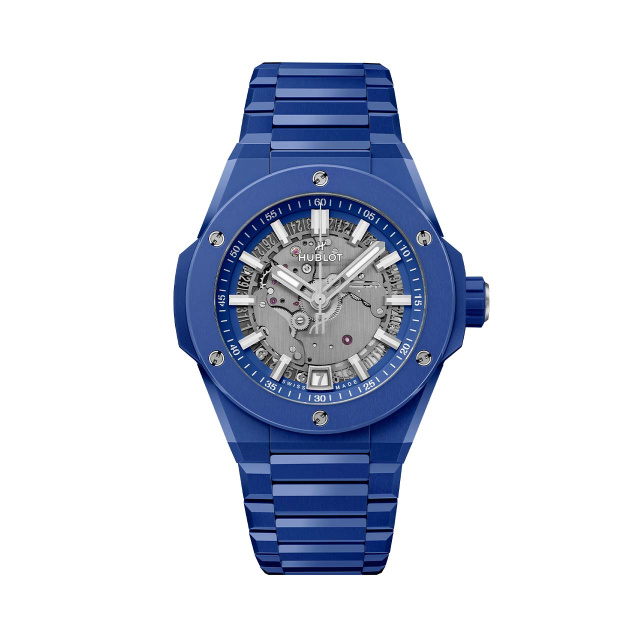 HUBLOT ビッグ・バン インテグレーテッド タイムオンリー ブルーインディゴセラミック 456.EX.5129.EX