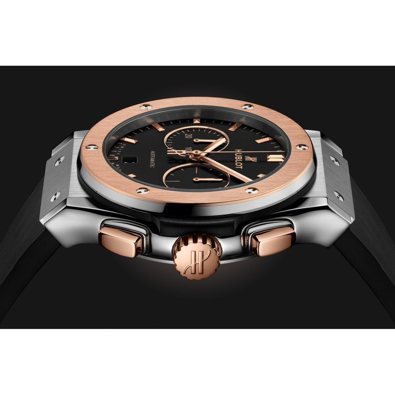 HUBLOT クラシック・フュージョン クロノグラフ チタニウム キングゴールド 42mm 541.NO.1181.RX