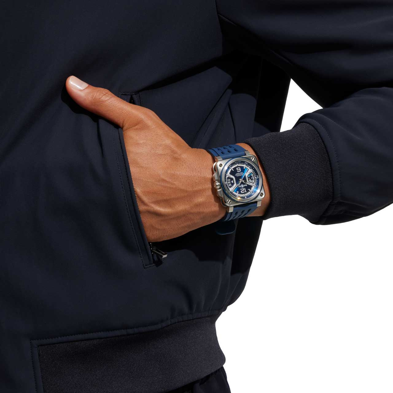 Bell & Ross BR-X3 ブルー スチール BRX3R-BLU-ST/SRB