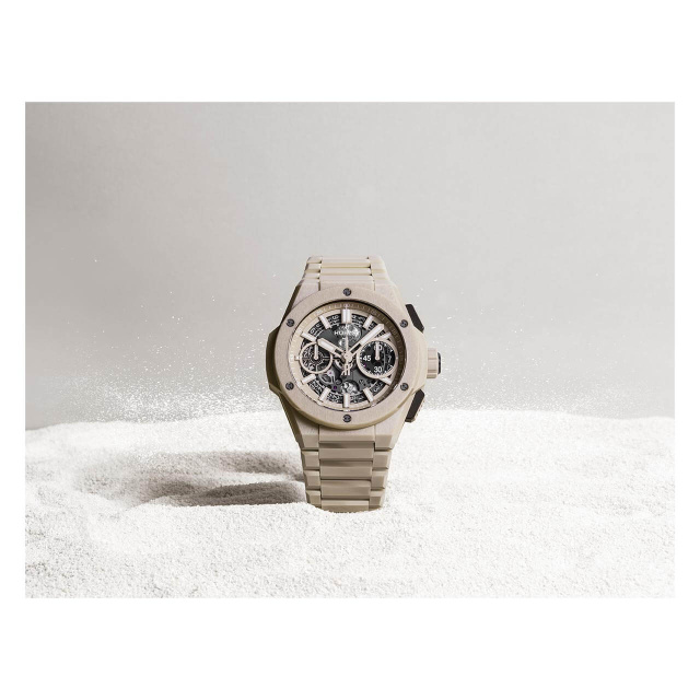 HUBLOT ビッグ・バン インテグレーテッド ベージュセラミック 451.CZ.4620.CZ