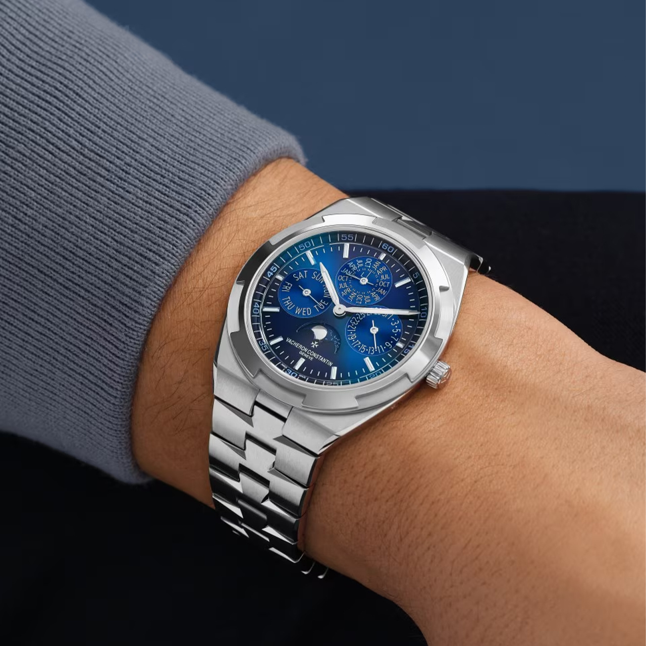 VACHERON CONSTANTIN オーヴァーシーズ エクストラフラット・パーペチュアルカレンダー 4300V/220G-B945