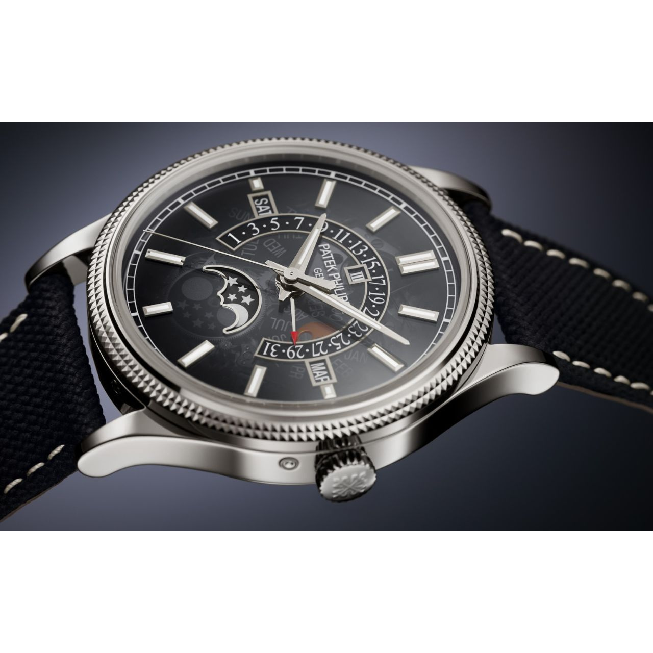 PATEK PHILIPPE レトログラード日付表示針付永久カレンダー 6159G-001
