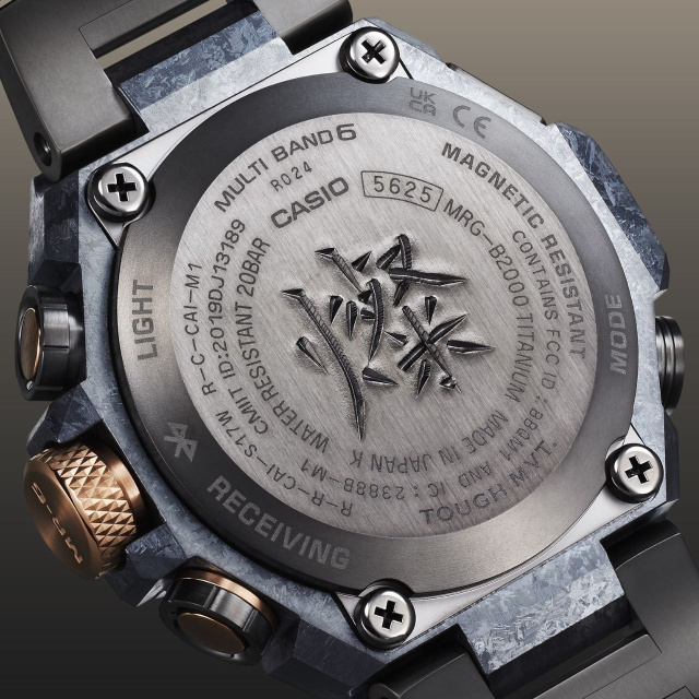 G-SHOCK 「重力丸・燦（じゅうりょくまる・さん）」MRG-B2000JS-1AJR MRG-B2000JS-1AJR