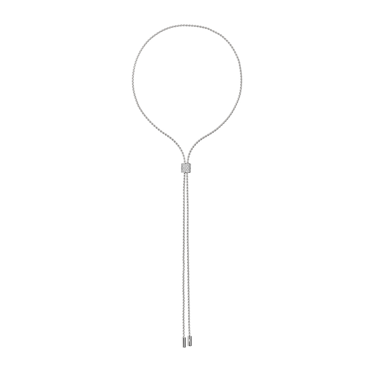 FOPE ARIA ダイヤモンドパヴェのスライドネックレス WG 89403CX_BB_B_BBX_070