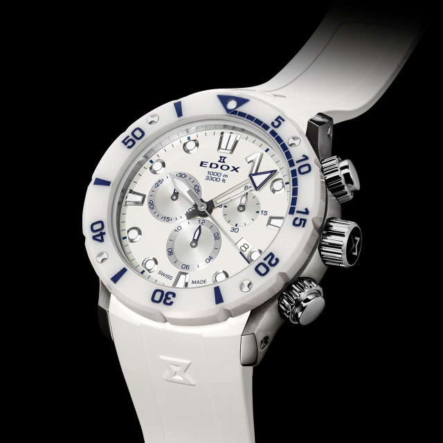 EDOX クロノオフショア1 クロノグラフ ジャパン リミテッド エディション 10242-TINB-BBUINGM