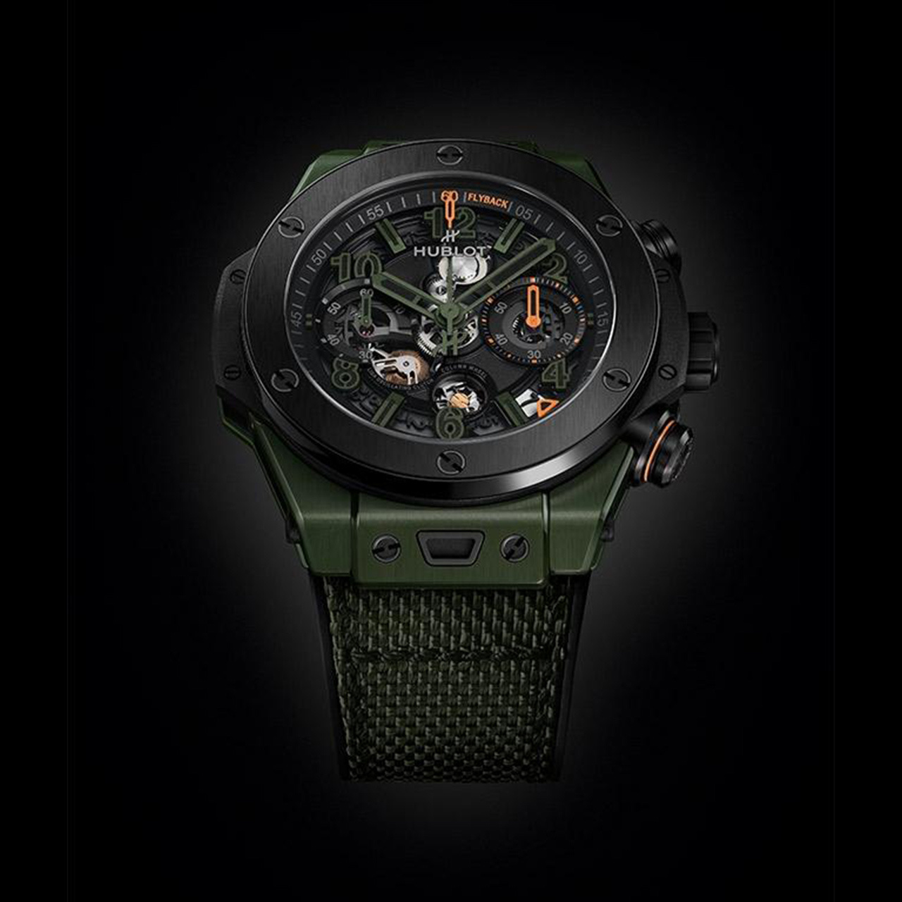 HUBLOT ビッグ・バン リローデッド ダークグリーン セラミック 44mm 421.GM.1149.NR.RLD
