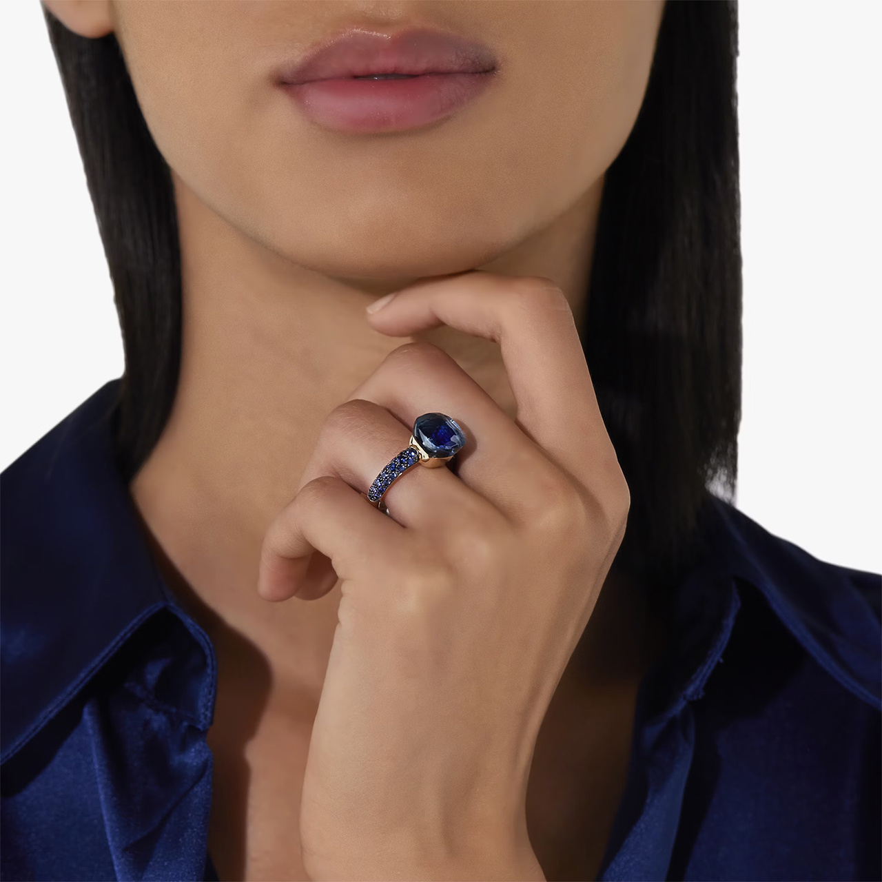 Pomellato 「ヌード」リング（クラシック） PAB9040O6BKRZALTL