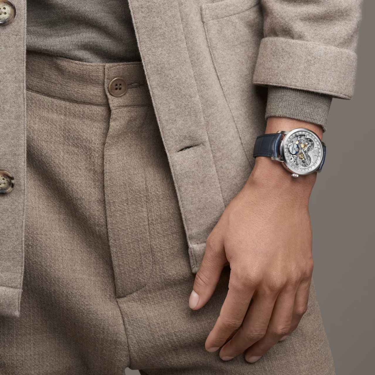 VACHERON CONSTANTIN トラディショナル コンプリートカレンダー・オープンフェイス 4020T/000P-H038