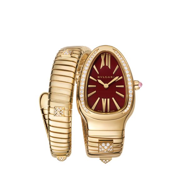 セルペンティ トゥボガス ゴールド＆スティール ウォッチ BY BVLGARI セルペンティ トゥボガス ゴールド＆スティール ウォッチ ブルガリ