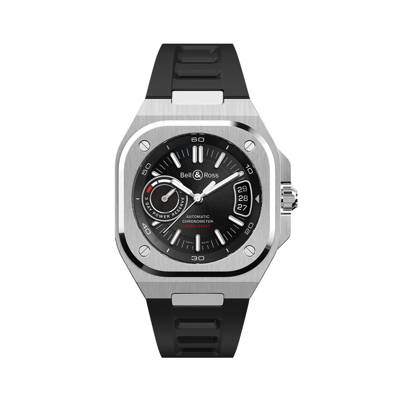 Bell & Ross BR-X5 ブラック スティール BRX5R-BL-ST/SRB