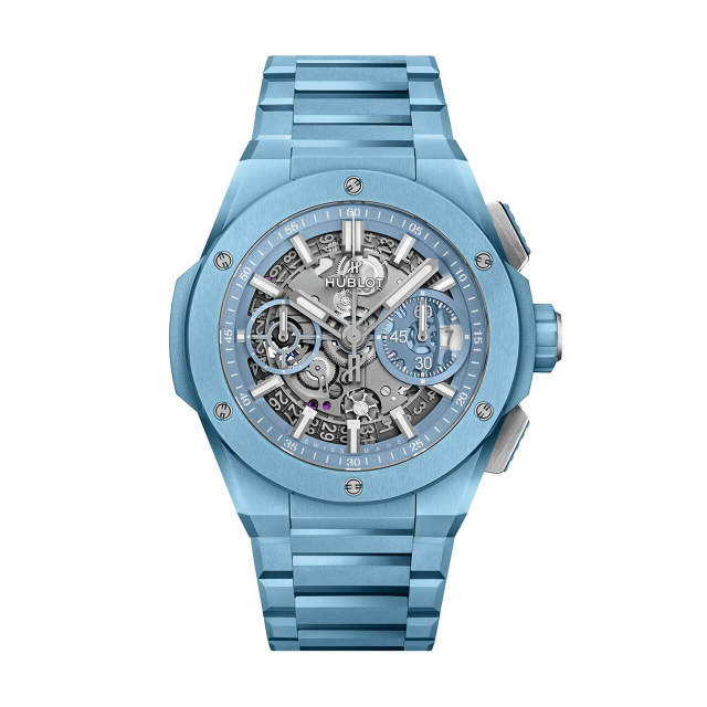 HUBLOT ビッグ・バン インテグレーテッド スカイブルーセラミック 451.EX.5120.EX