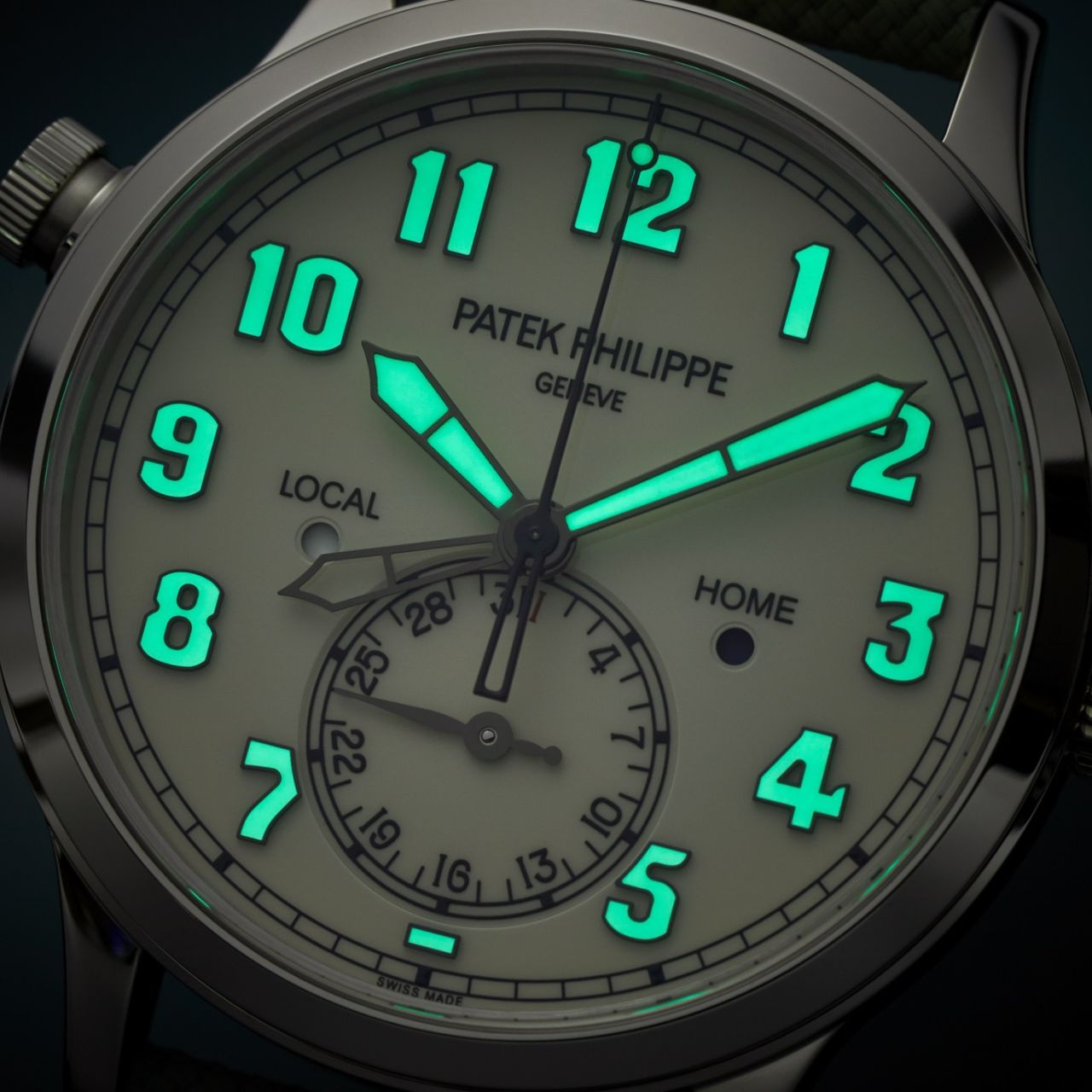 PATEK PHILIPPE カラトラバ・パイロット・トラベルタイム 5524G-010