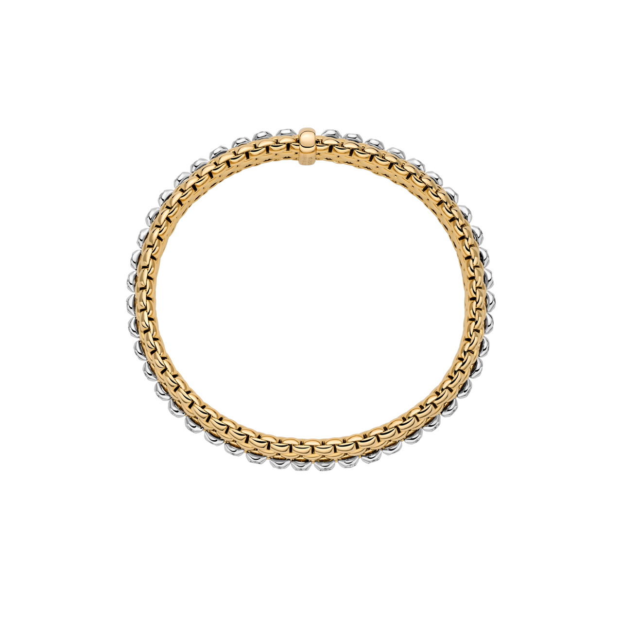 FOPE PANORAMA FLEX'IT ブレスレット ダイヤモンド YG 58504BX_PB_G_GBX_00M