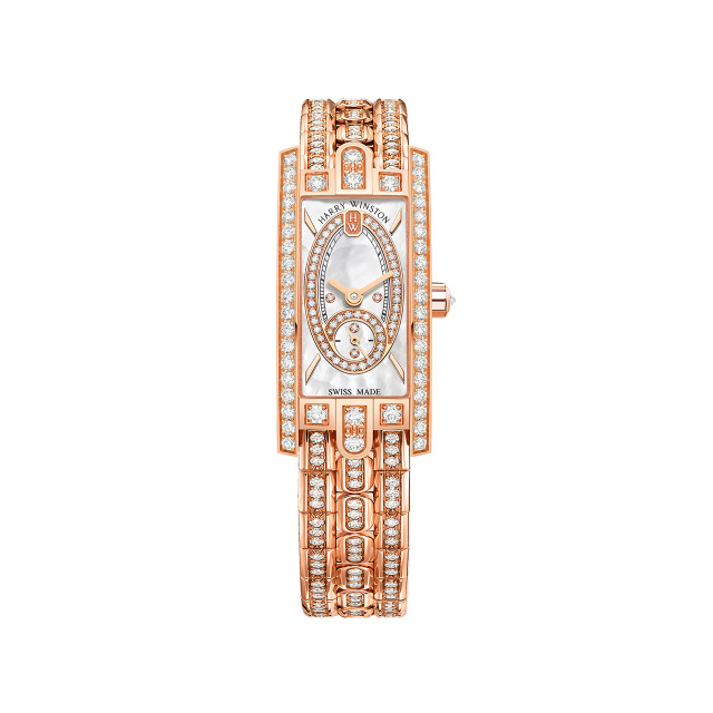 HARRY WINSTON HW アヴェニューC ミニ・スモールセコンド AVCQSS16RR003