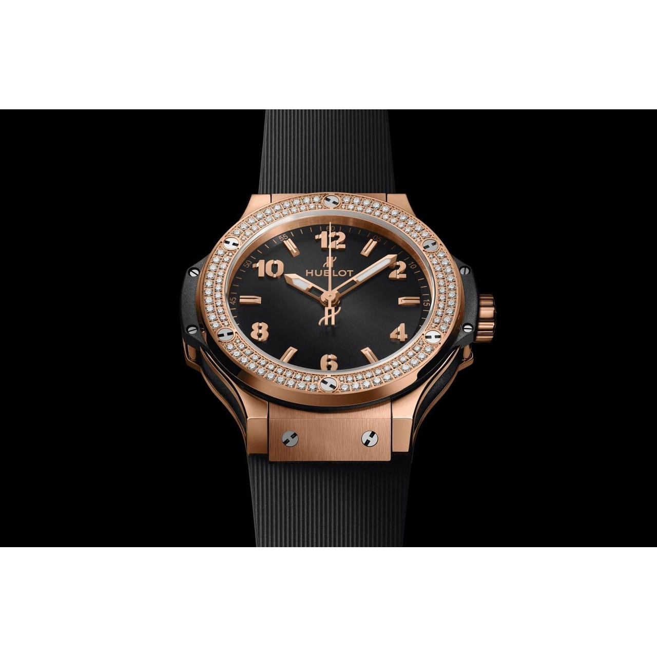 HUBLOT ビッグ・バン オリジナル ゴールド ダイヤモンド 361.PX.1280.RX.1104
