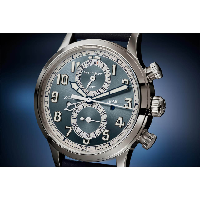 PATEK PHILIPPE カラトラバ・パイロット・トラベルタイム・クロノグラフ 5924G-001