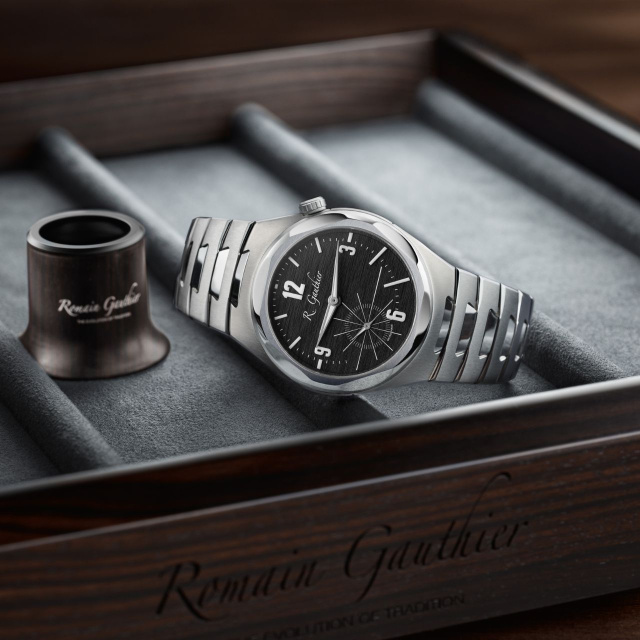 ROMAIN GAUTHIER C byローマン・ゴティエ チタンエディション ブレスレット ブラック MON00582