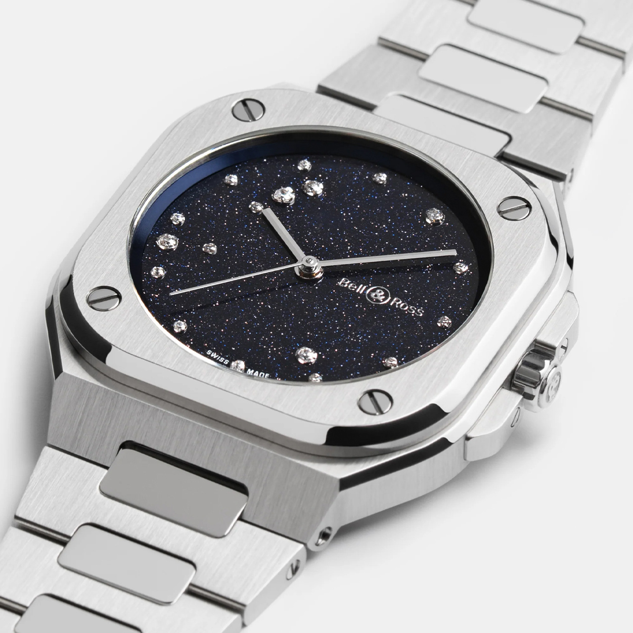 Bell & Ross BR-05 36mm ブルー ダイヤモンド イーグル BR05A-S-EA-ST/SST