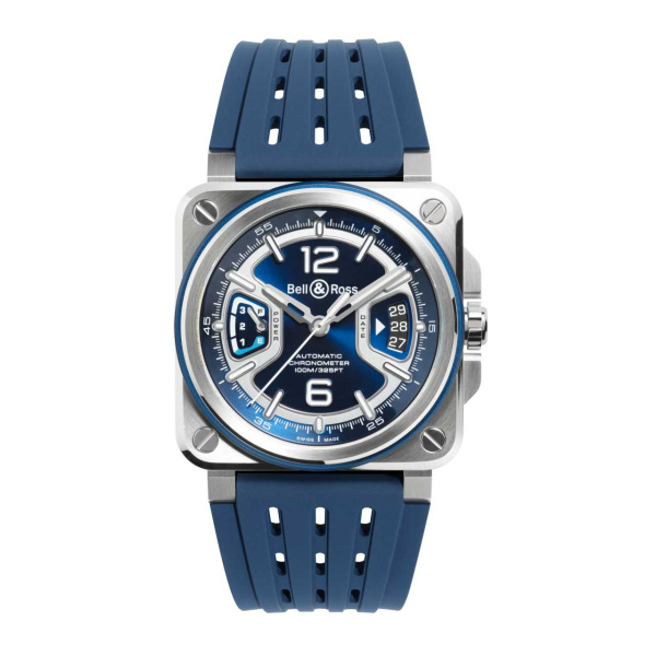 Bell & Ross BR-X3 ブルー スチール BRX3R-BLU-ST/SRB