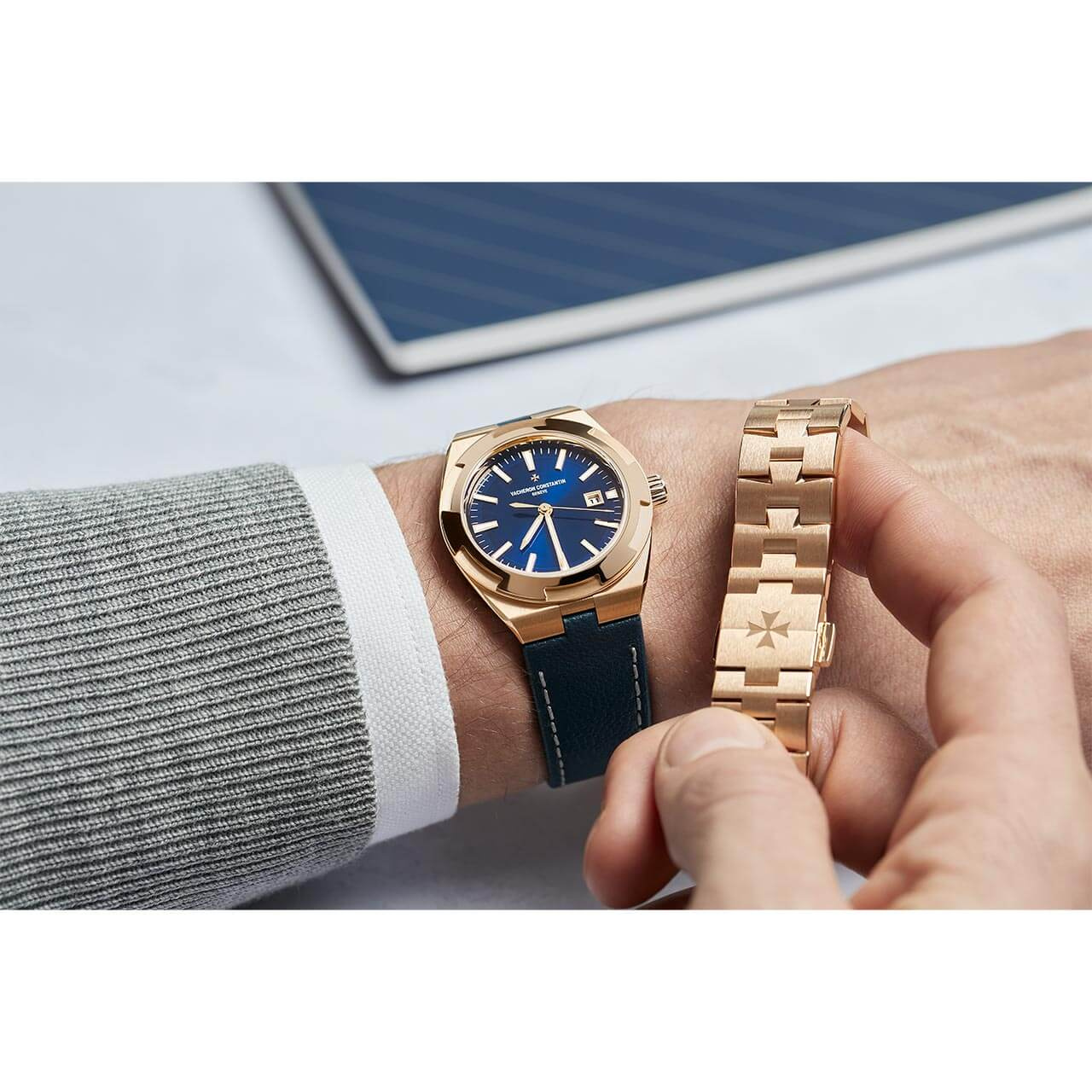 オーヴァーシーズ・オートマティック 4600V/200R-B979|VACHERON オーヴァーシーズ・オートマティック 4600V/200R-B979|VACHERON