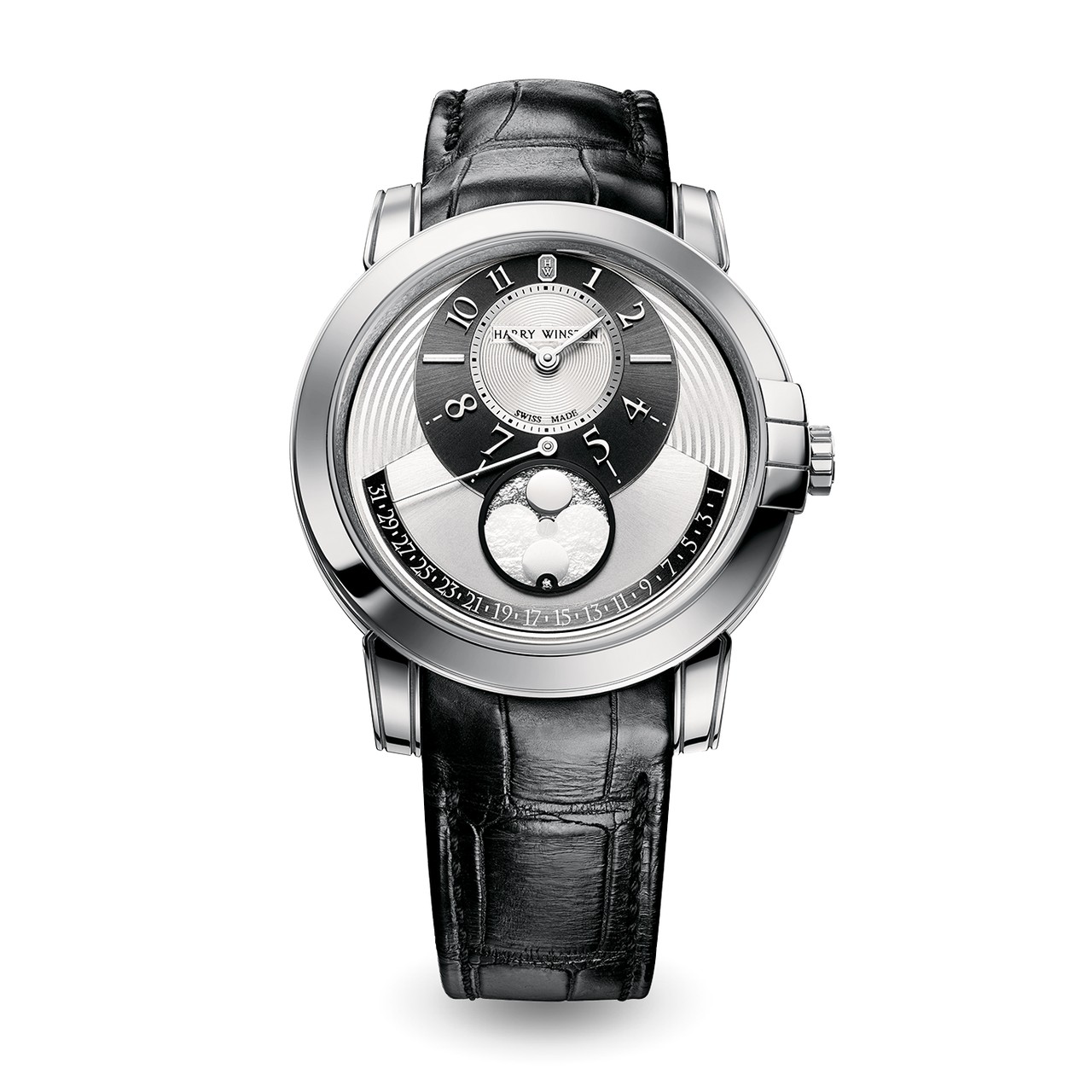 ミッドナイト ムーンフェイズ オートマティック 42mm BY HARRY WINSTON ミッドナイト ムーンフェイズ オートマティック 42mm バイ ハリー・ウィンストン