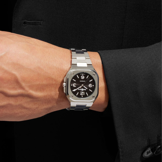 Bell & Ross BR-05 36 mm ブラック スティール BR05A-S-BL-ST/SST