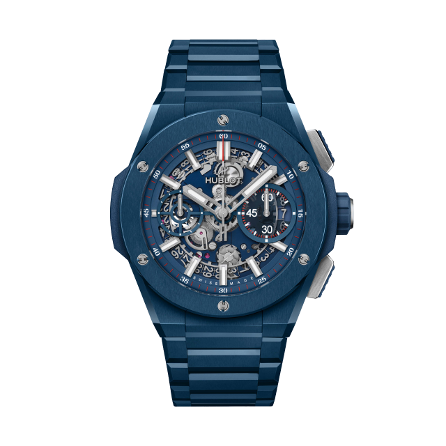 HUBLOT ビッグ・バン インテグレーテッド ブルーセラミック 451.EX.5123.EX