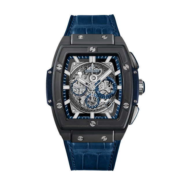 HUBLOT スピリット オブ ビッグ・バン セラミック ブルー 601.CI.7170.LR