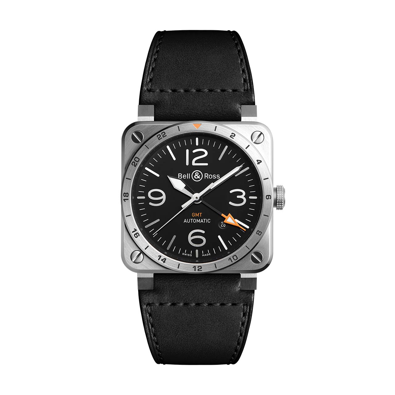 Bell & Ross BR 03-93 GMT BR0393-GMT-ST/SCA