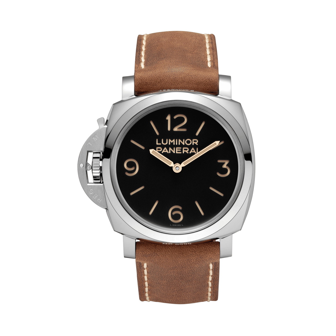 PANERAI ルミノール 1950 レフトハンド 3 デイズ アッチャイオ - 47mm pam00557