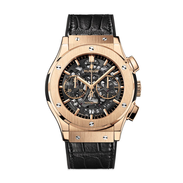 HUBLOT アエロ・フュージョン・クロノグラフ キングゴールド 525.OX.0180.LR