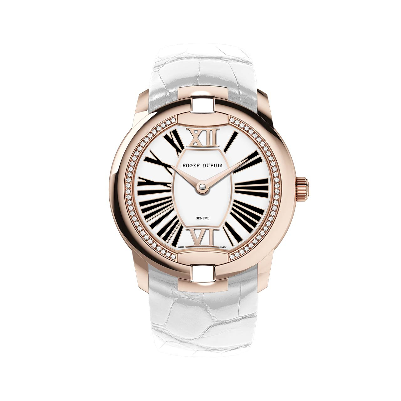 ROGER DUBUIS ベルベット PINK GOLD 36MM RDDBVE0069