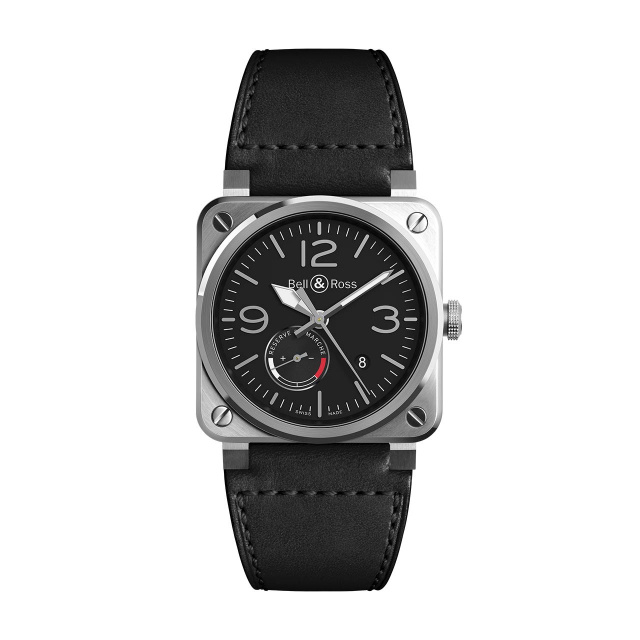 Bell & Ross BR 03-97 OFFICER BR0397-BL-SI/SCA/2